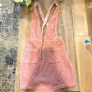 Pink overall skirt